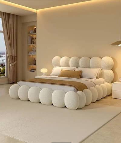 Bed with side 2 tables
