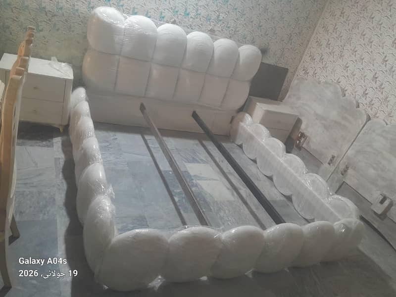 Bed with side 2 tables 4