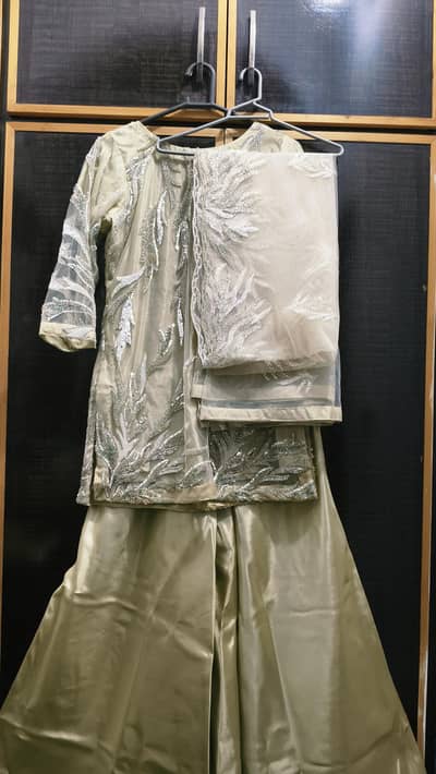 Elegant fancy Nikah dress