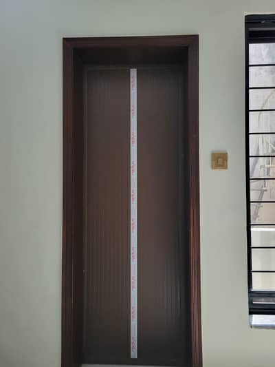 PVC waterproof door