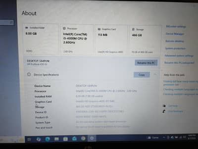 HP ProBook 650 G1 Laptop for Sale