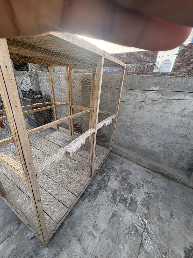 Bird aviary hen cage dog cage cat cage pigeon kabootar  pinjra jaal — photo 6