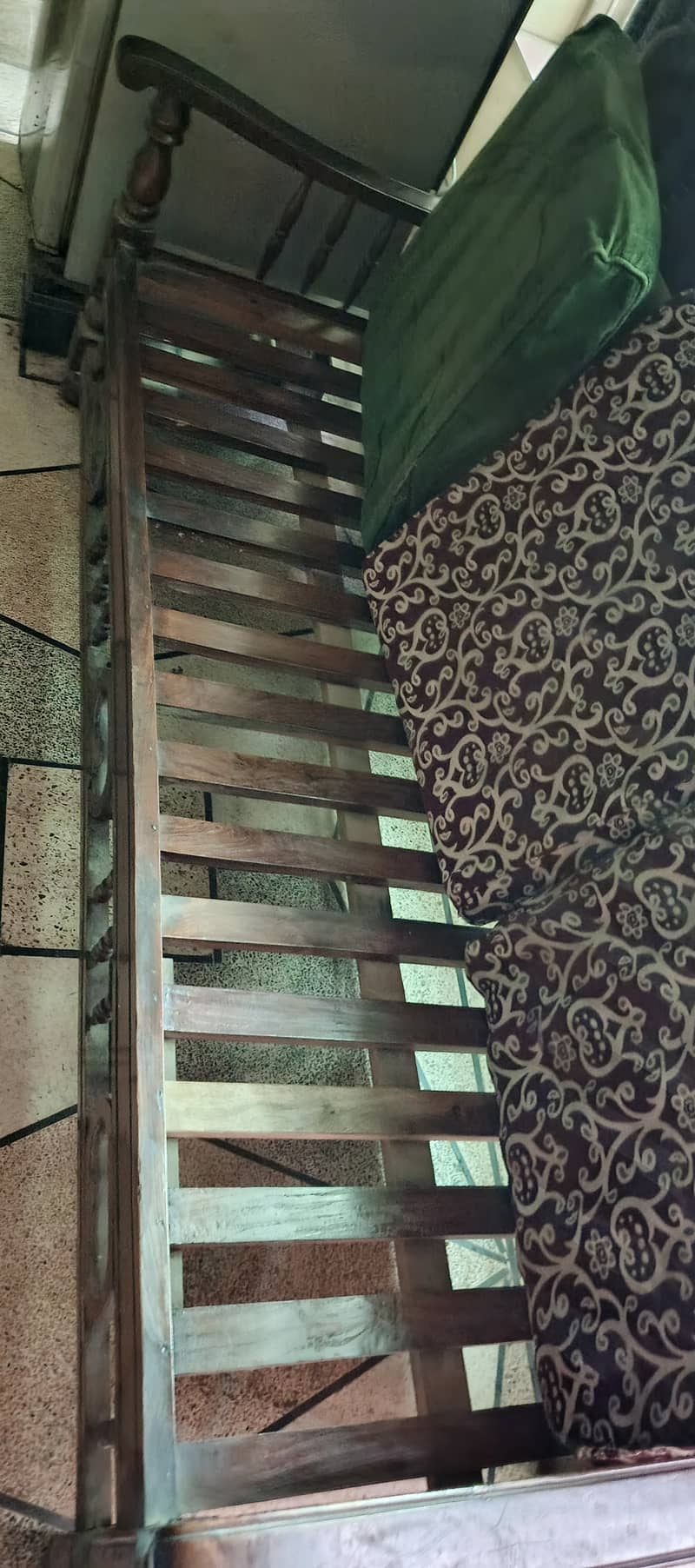 Solid wooden sofa 1