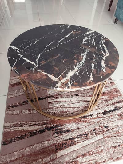 centre table with marble top