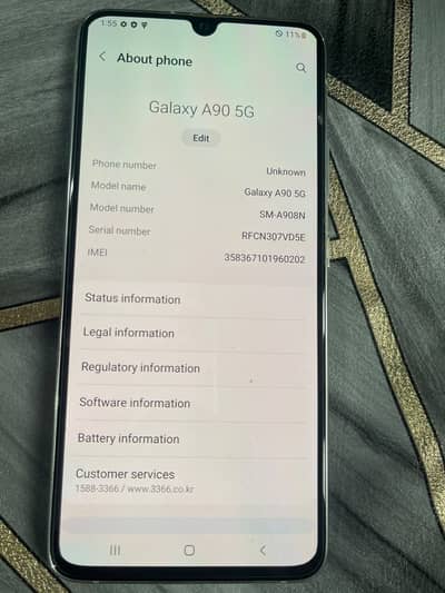 Samsung Mobile A90 5G