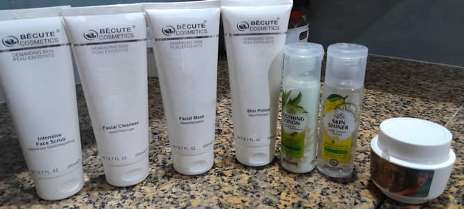 BECUTE Cosmetics  Facial set l are not used ,I bought but not used