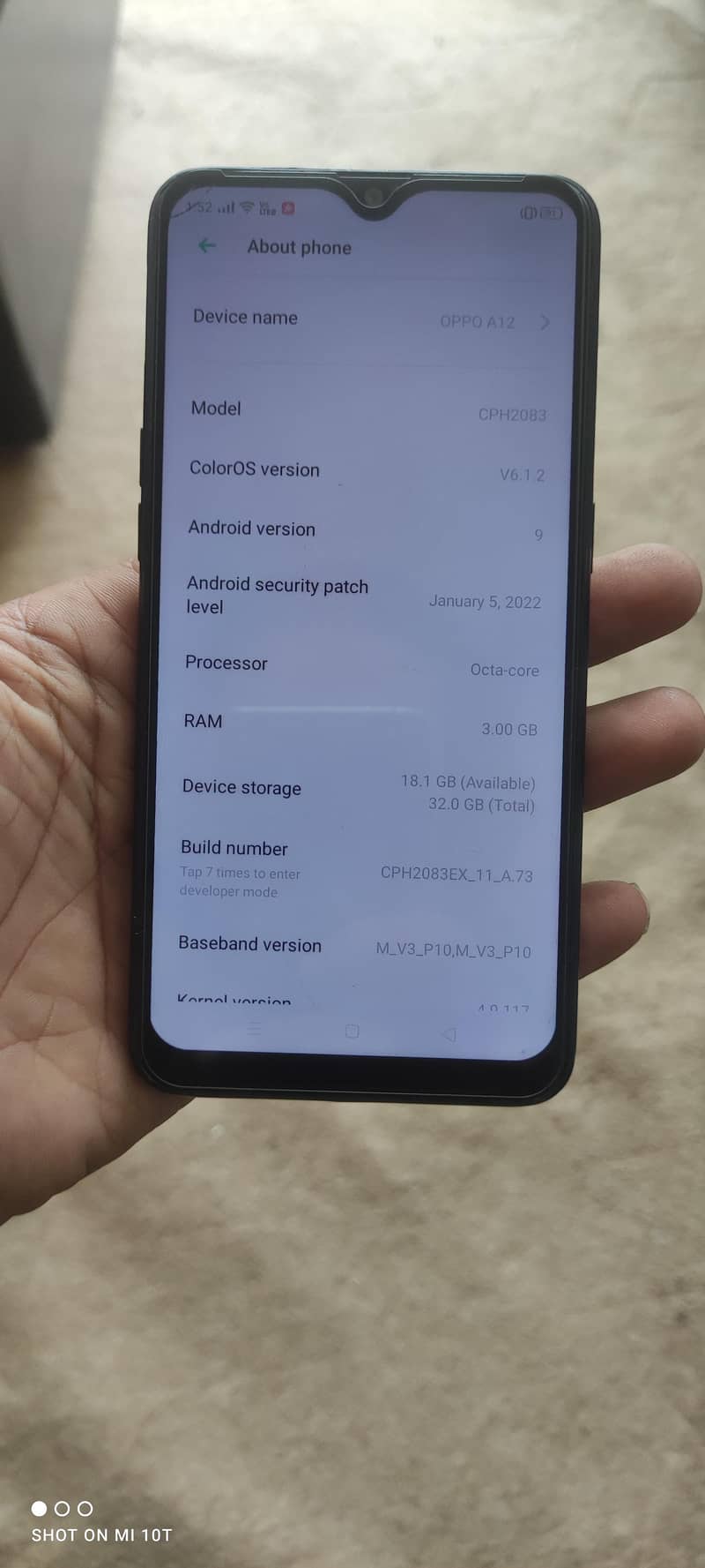 OPPO A12 3