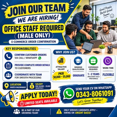 Jobs In Karachi ( Leading Online Shopping Store )