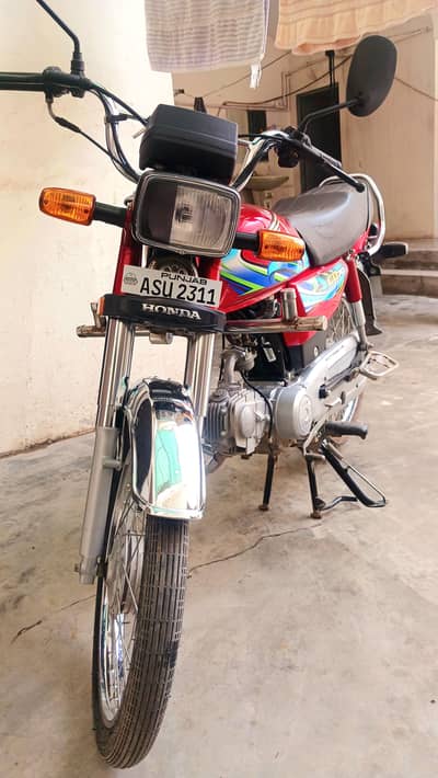 Honda CD 70 2024 Model - Excellent Condition l Original l Well set