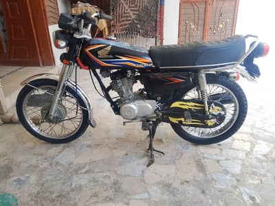 Honda cg 125 18 model documents complete