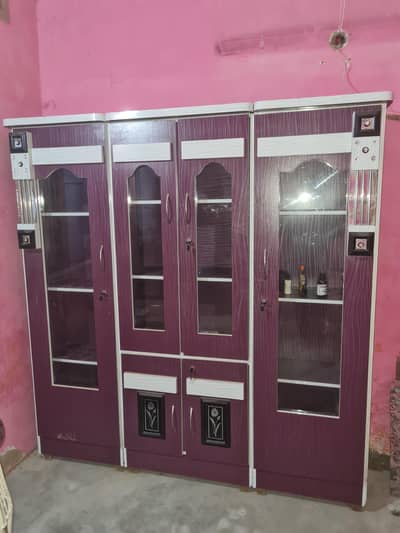 3 pcs Bedroom Set. without mattress