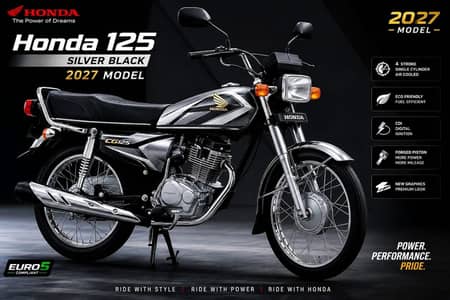 Honda CG 125 2027 available on installment