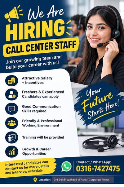 We are hiring CSR