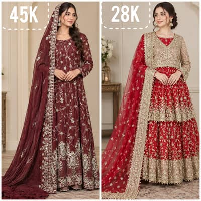 Walima Dress | Bridal Dress | Bridal Maxi | Walima Maxi| Lehnga |dres