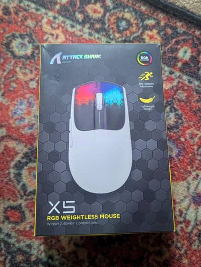 Attack shark Mouse and Gaming Headphone  for sale urgent