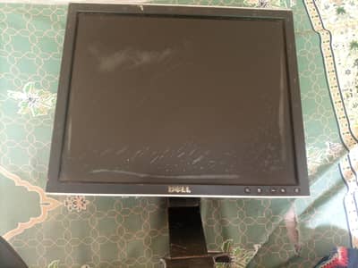 Dell 17 Inch LCD Monitor (Unchecked / Stand Broken)
