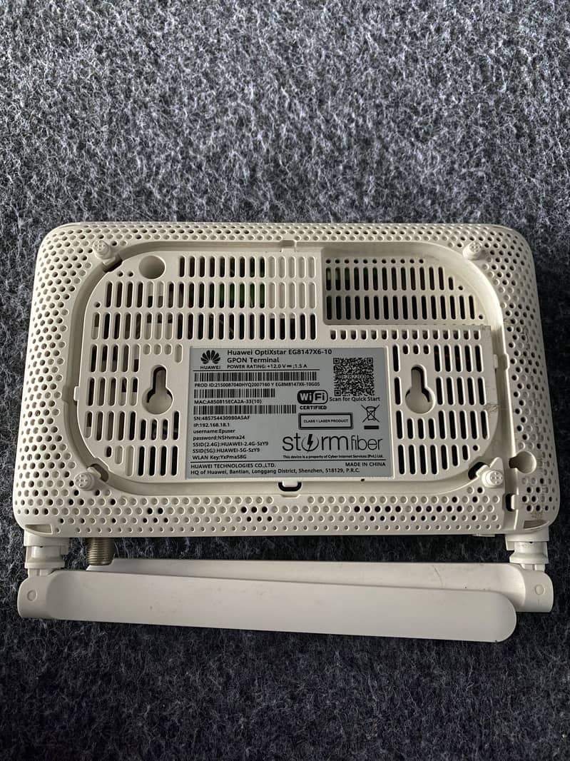 Stormfibre Modem 1