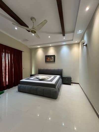 luxury knaal 3bed fully furnish upper portion Lower portion lock available for rent in dha phase 4