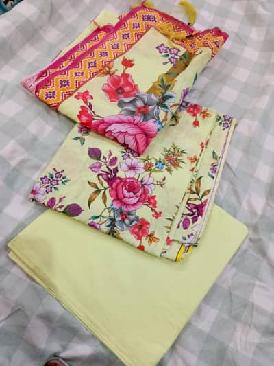Lawn 3 Piece Unstitched Suite