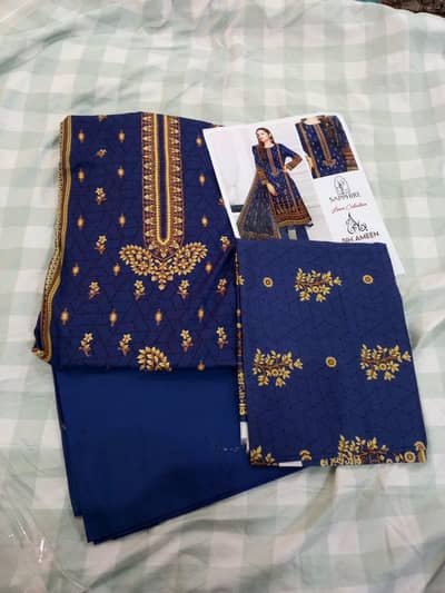 lawn Unstitched 3pc suit