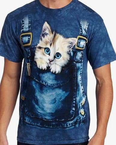 The Mountain Men's Kitty Overalls Shirt RA5493