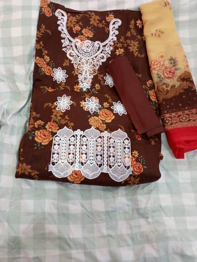 lawn 3pc suit