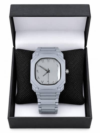Trending Aura watch In grey colour