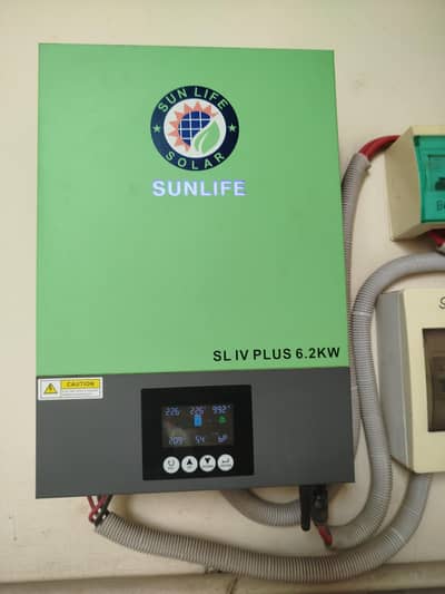 SunLife 6.2KW Hybrid Solar Inverter – High Performance & Reliable