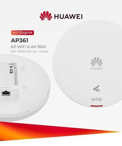 Huawei ekit AP361 Wi-Fi 6, indoor access point, 1800Mbps available
