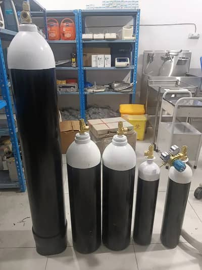 Oxygen Cylinders different sizes Available home delivery Available