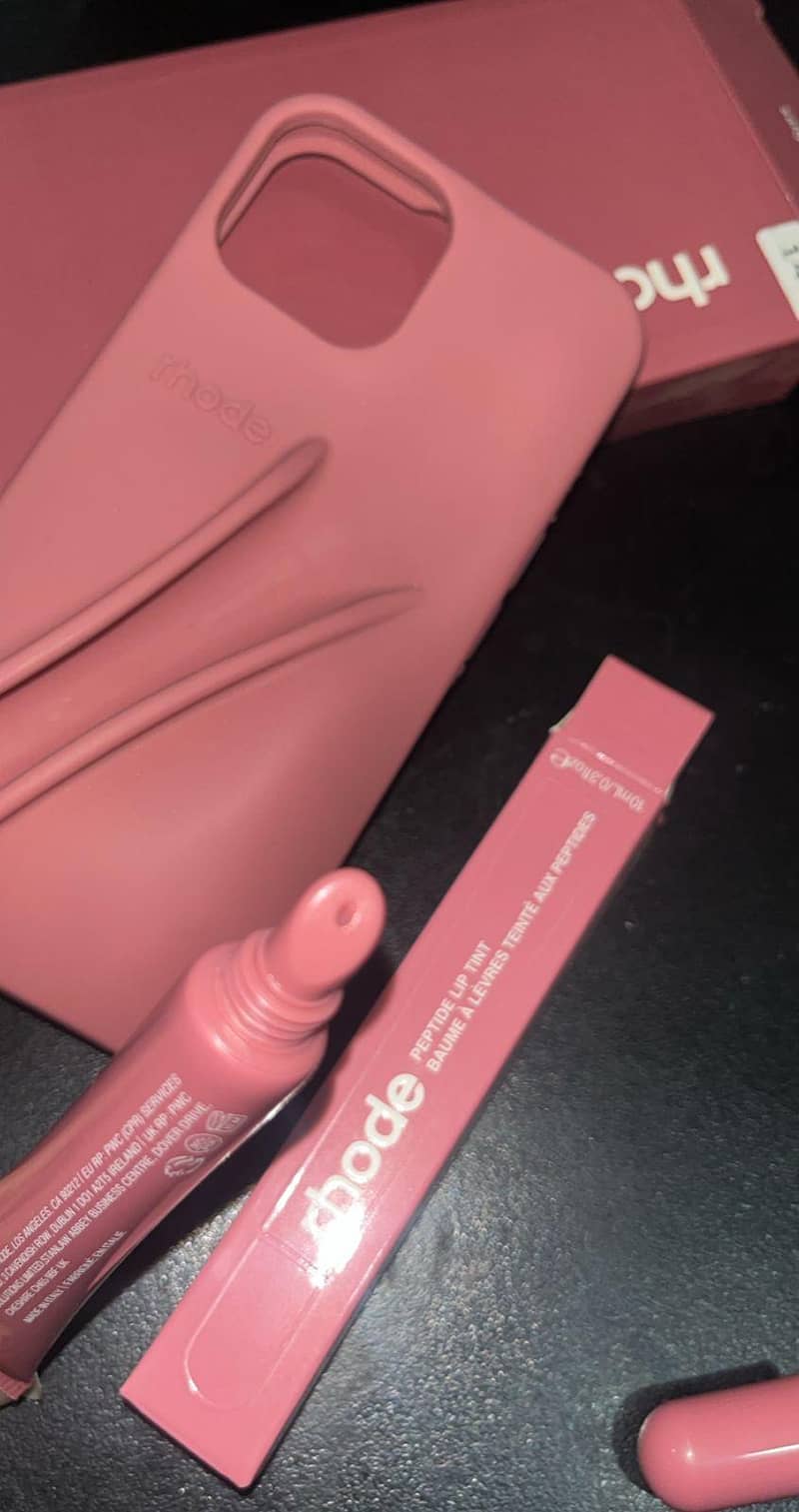 Rhode original pink case set 2