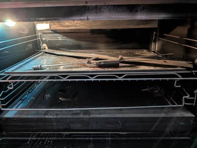 cooking range (5 stoves)
