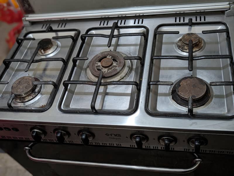 cooking range (5 stoves) 1