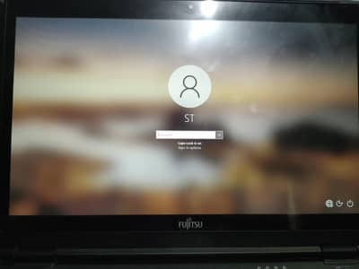 Fujitsu laptop 360 tab with touch screen