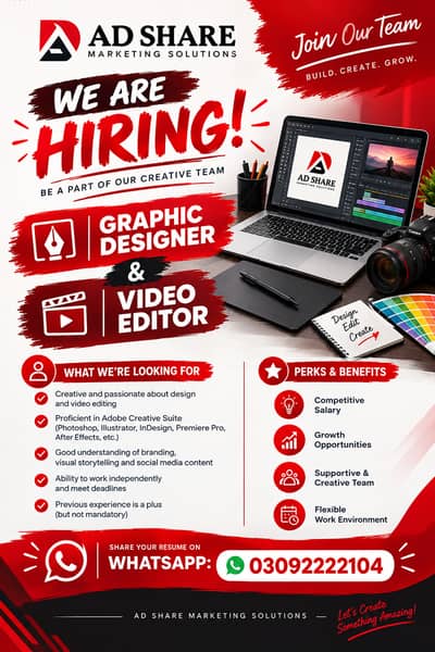 Graphic Designer & Video Editor