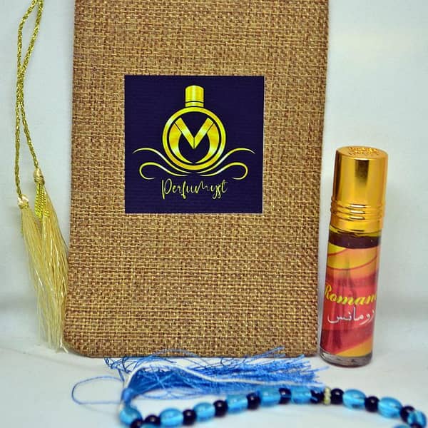 Perfumyst Romance Ittar 6ML Roll-On with Tasbeeh - Original Scent for Men and Women