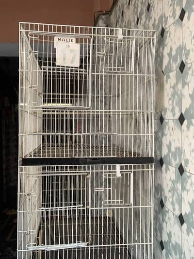 4 porsions birds cage