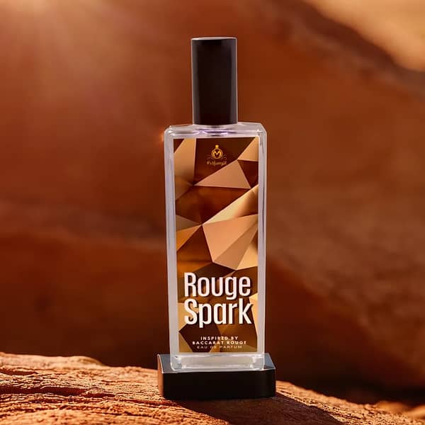 Perfumyst Rouge Spark 50 ML - Inspired by Baccarat Rouge 540 - Long Lasting and Ideal for Gifting