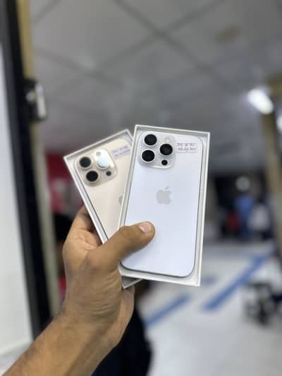 Apple iPhone 16 Pro Brand new With Box 97 health Desert and white Tita
