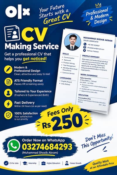 Professional CV Maker