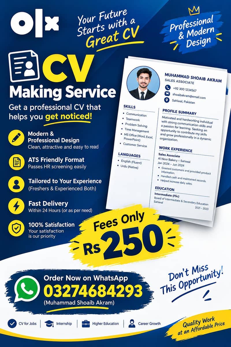 Professional CV Maker 0