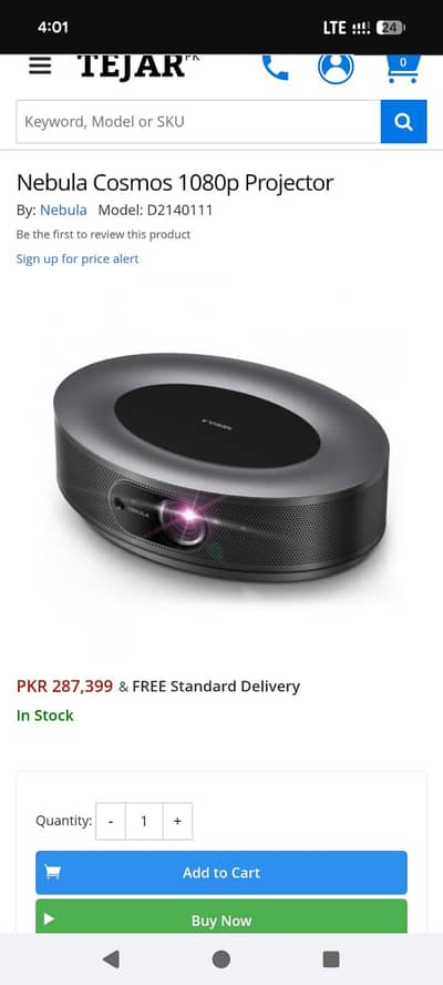 Anker cosmos 1080p projector Call 03453179146