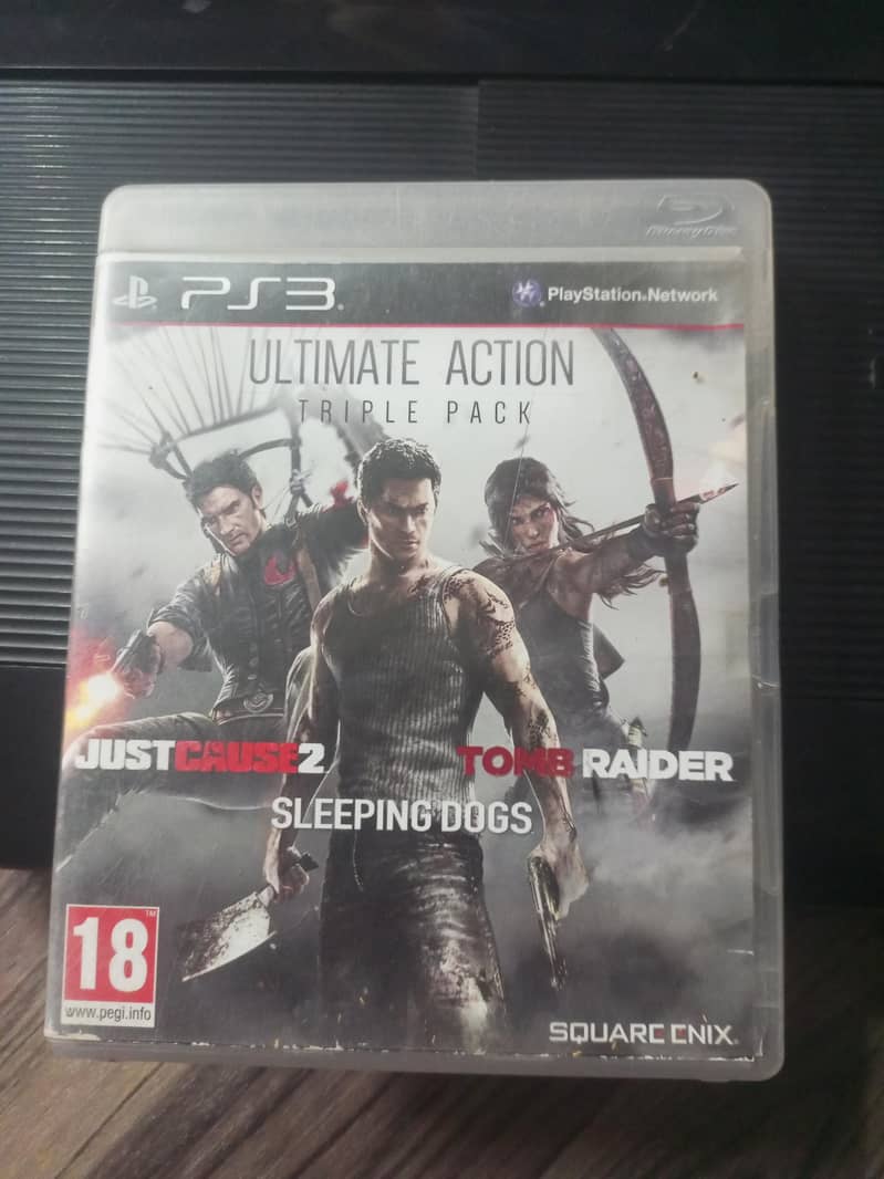 ps3 with CD,s 4
