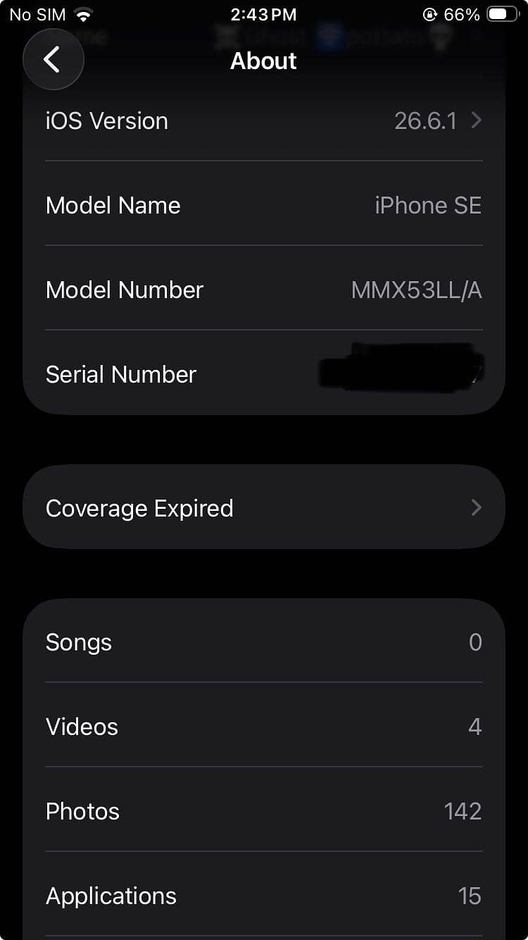 Apple iPhone SE 0