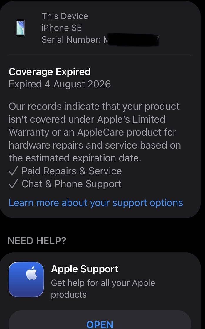 Apple iPhone SE 1