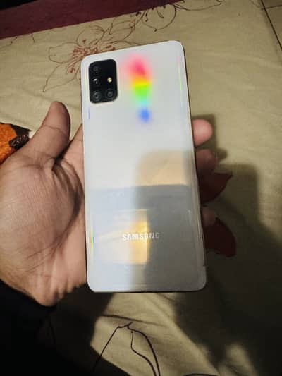 Samsung Mobile A71 official pta approved 8gb 128gb read add