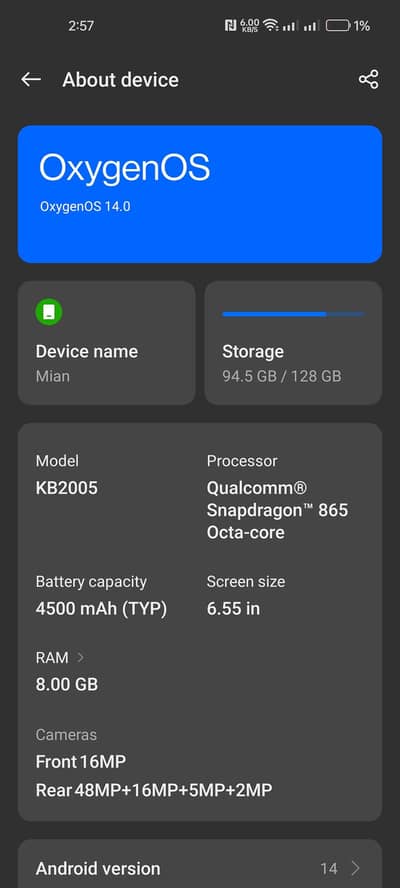 One Plus 8T