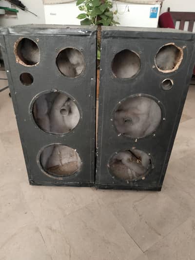 Speaker boxs for sell 8 to inch double speaker