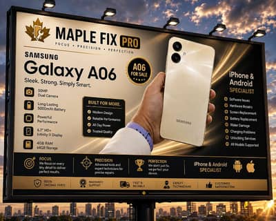 SAMSUNG GALAXY A06 | 4GB RAM | 64GB