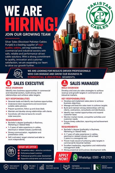 Sales Executives/ Sales Manager